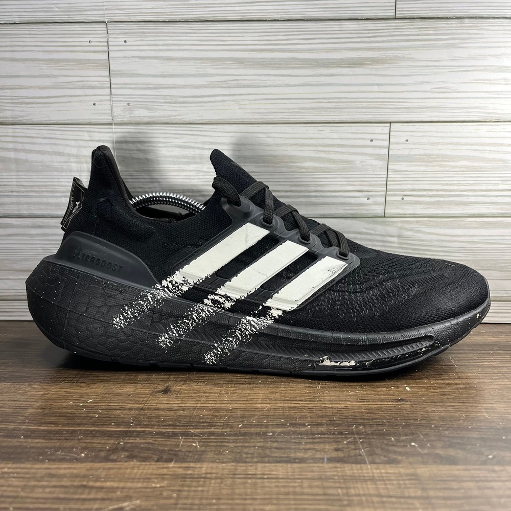 Adidas Y-3 UltraBoost Light Black White Men's Shoes - Men's Size 10.5